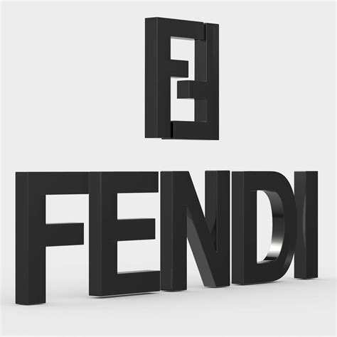 fendi logo render|fendi printable logo.